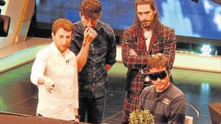 Las gafas para ciegos triunfan   en ‘El hormiguero’ de Antena 3