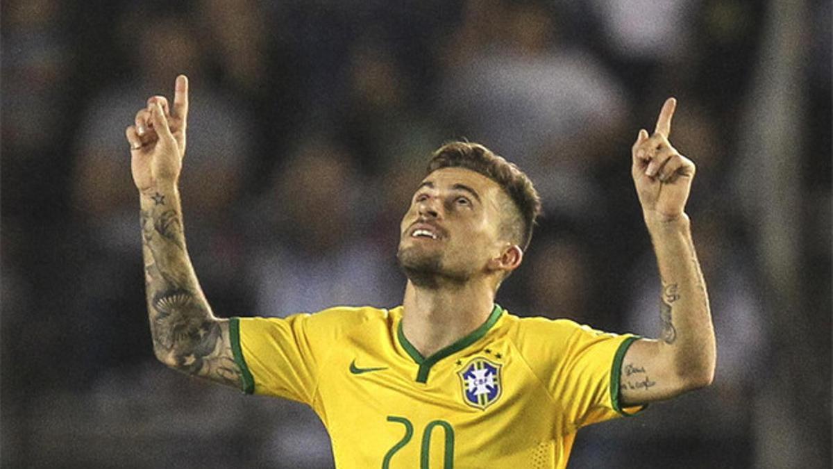 Neymar cree que Lucas Lima sería importante en el Barcelona