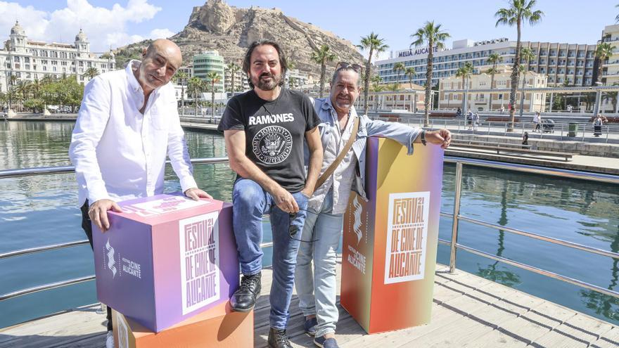 Ángel Puado, Fele Pastor y Paco Pando presentan la película "Bruno" en el Festival de Cine de Alicante