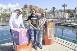Ángel Puado, Fele Pastor y Paco Pando presentan la película "Bruno" en el Festival de Cine de Alicante