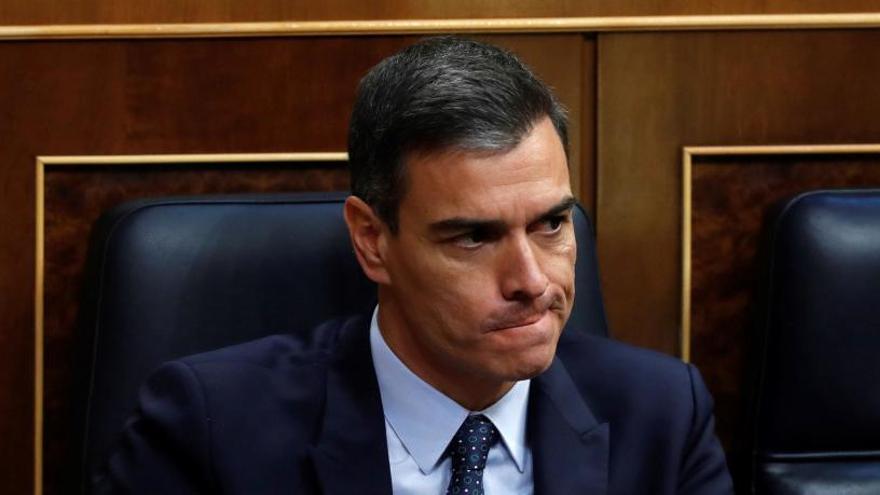 El presidente del Gobierno en funciones, Pedro Sánchez.