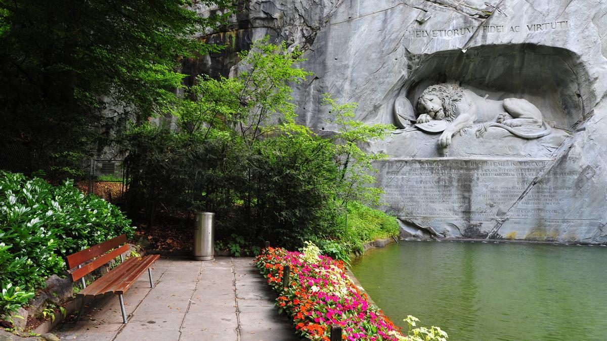 El león de Lucerna, la estatua más triste del mundo que guarda una historia peculiar