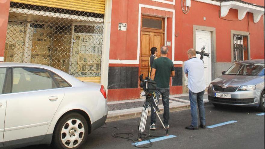 Fachada de la casa en la que ocurrió el crimen.