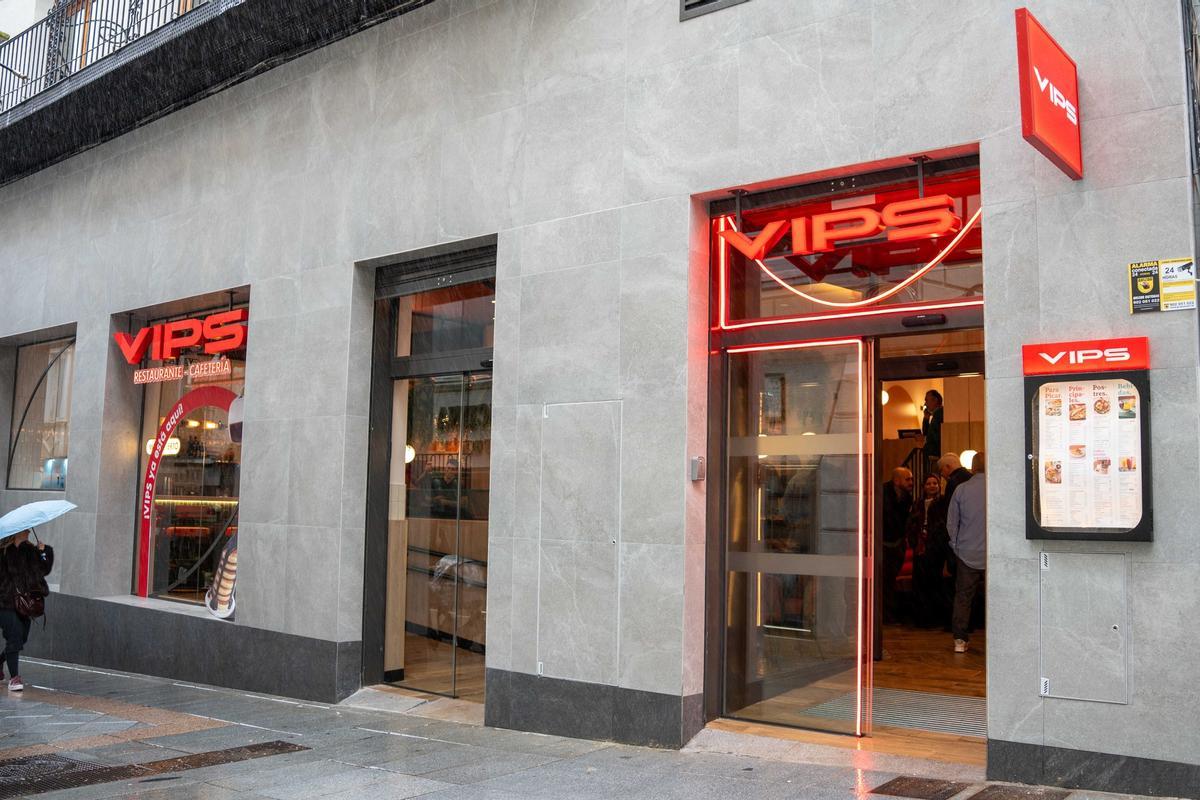 El nuevo restaurante de Vips de la capital extremeña.