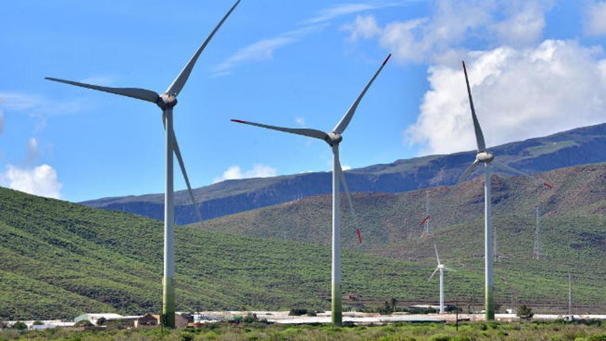 Parque eólico de Naturgy inaugurado el pasado año en el sureste de Gran Canaria.