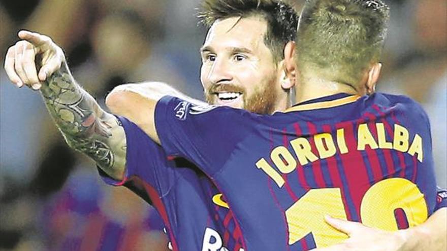 Leo Messi retrata a Buffon en la ‘vendetta’ de la pasada edición