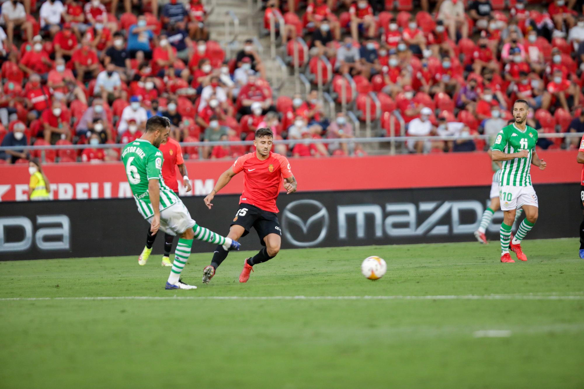 Regreso con sabor agridulce del Mallorca frente al Betis (1-1)