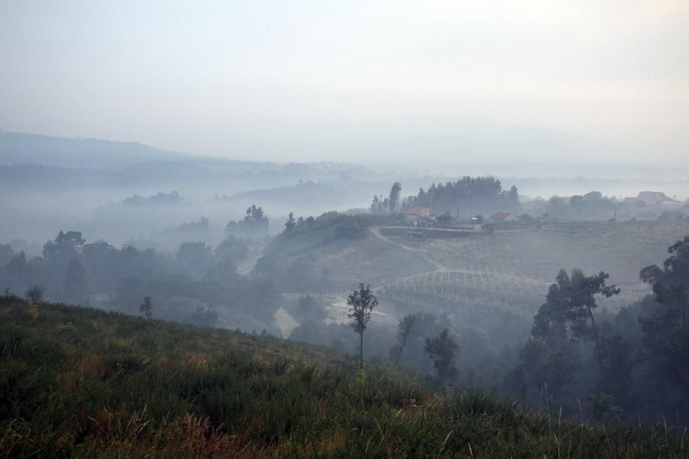 El fuego arrasa 6.000 Ha en Galicia en 4 días