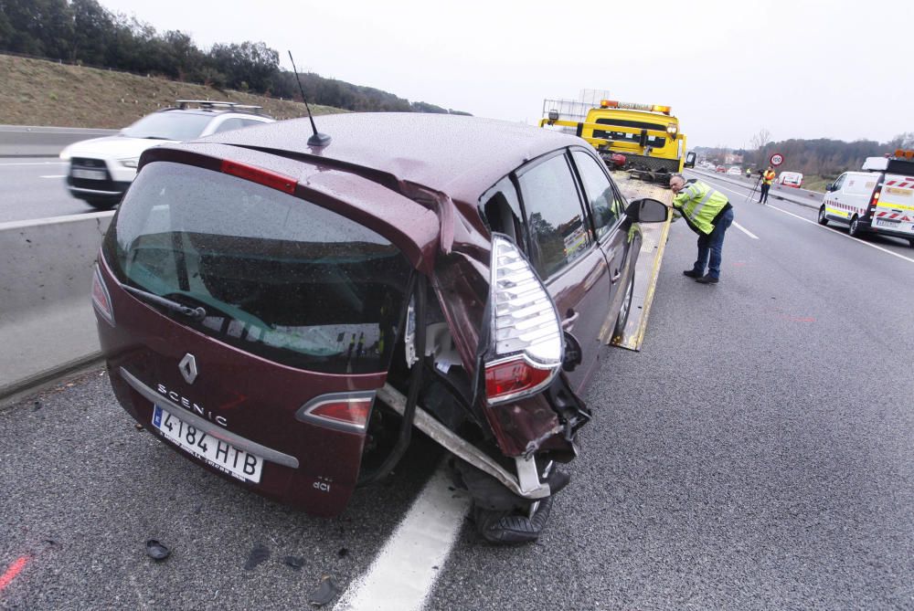 Accident mortal a l'A-2 a Fornells de la Selva