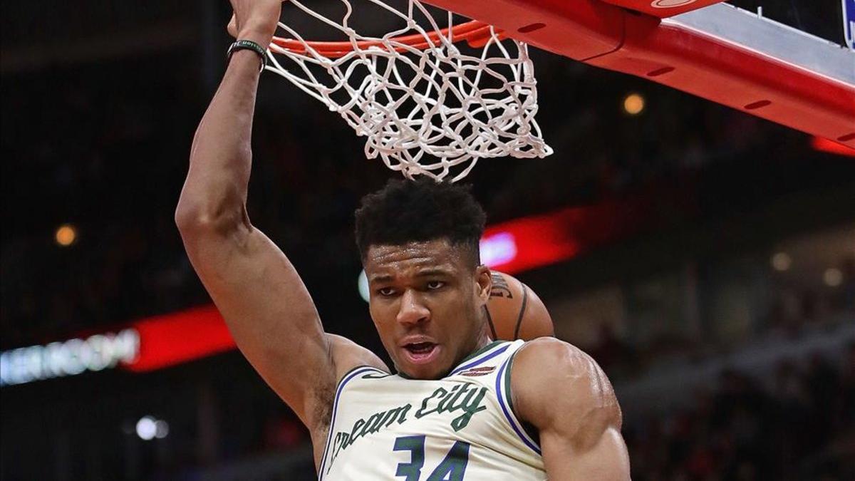 Giannis Antetokounmpo.