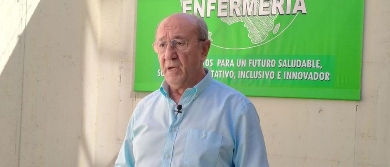 José Antonio Blaya, presidente de Satse Murcia. | L.O.