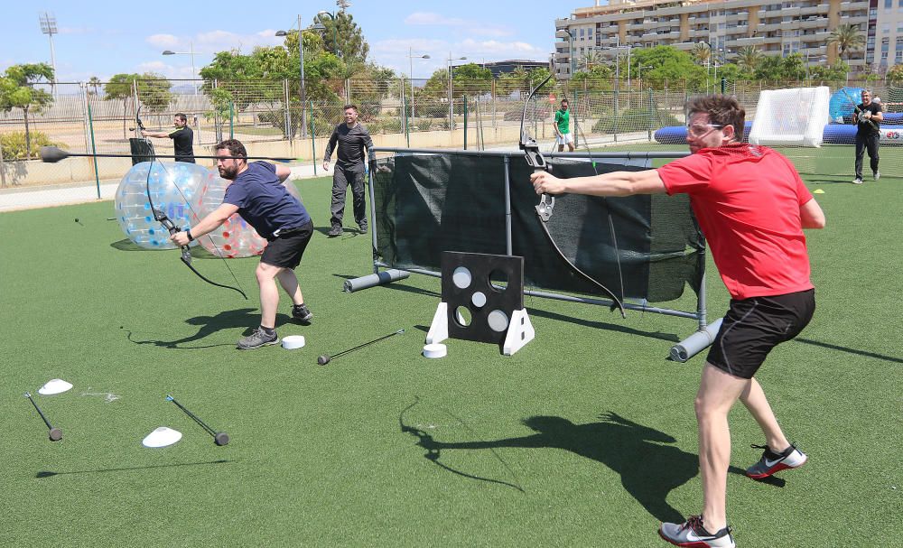 Búscate en las fotos de la VI Fiesta del Deporte de Málaga