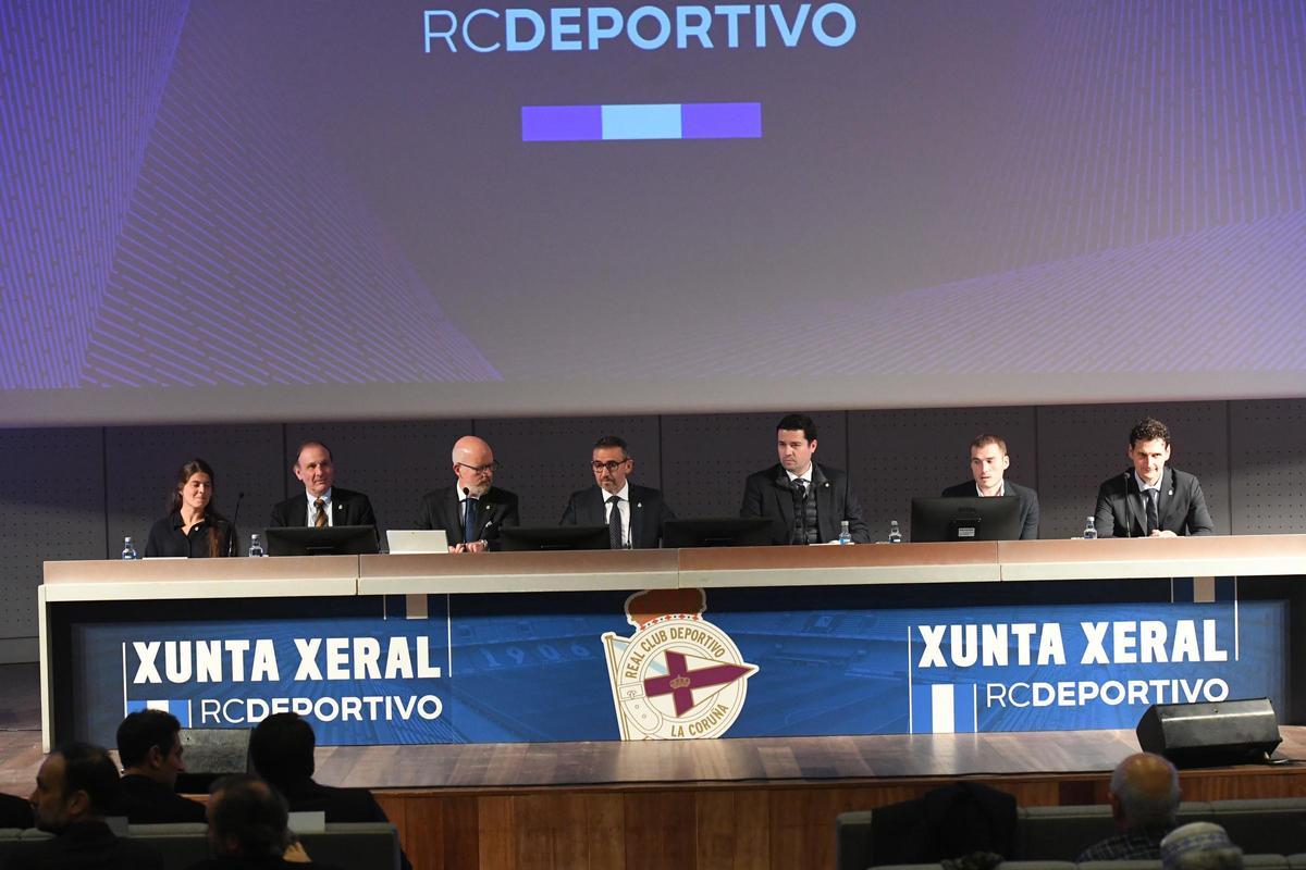 Imagen de la junta de accionistas de diciembre del año pasado.