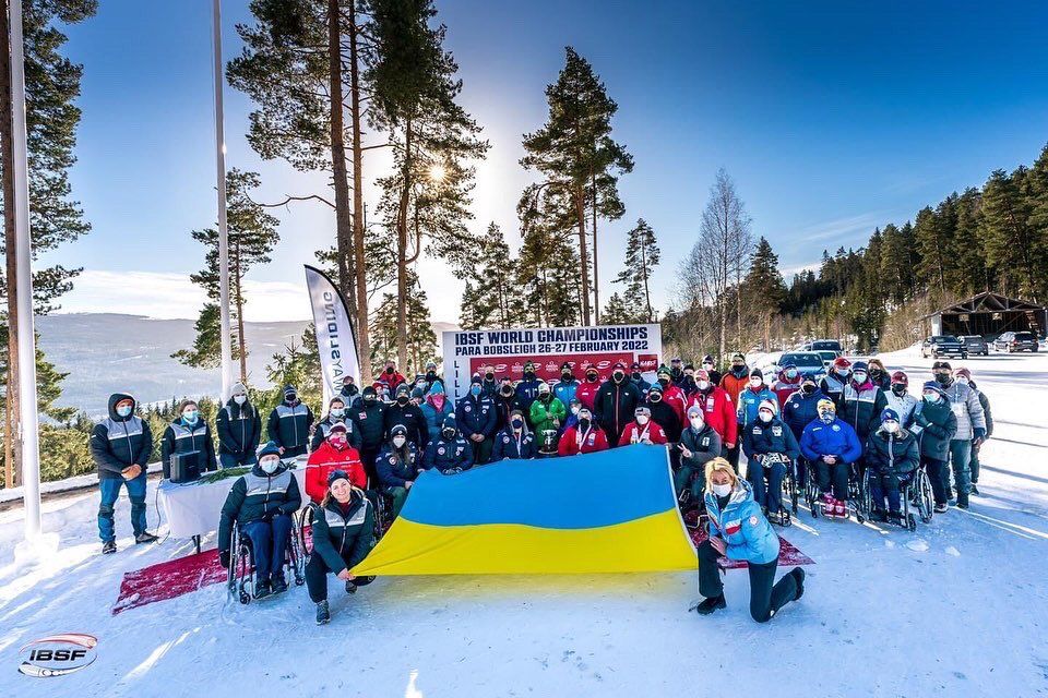 Protesta paralímpica contra Rusia