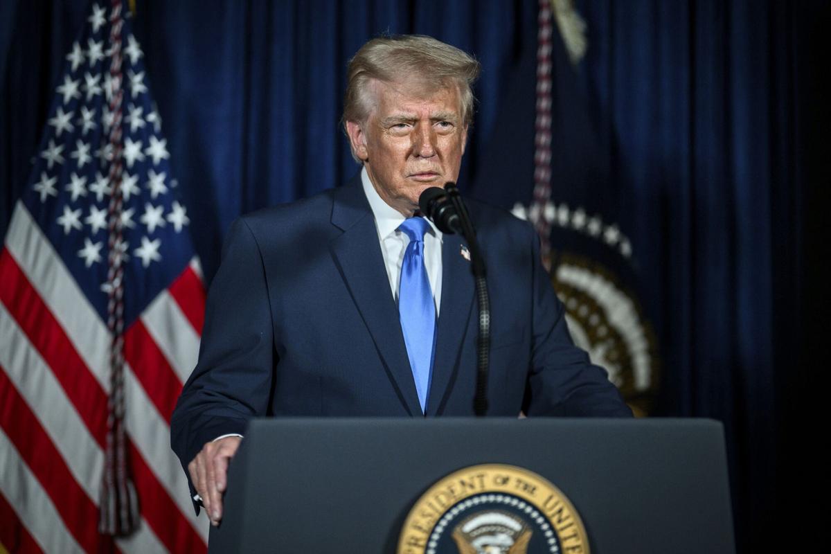 El presidente de EEUU, Donald Trump, en una imagen de archivo.