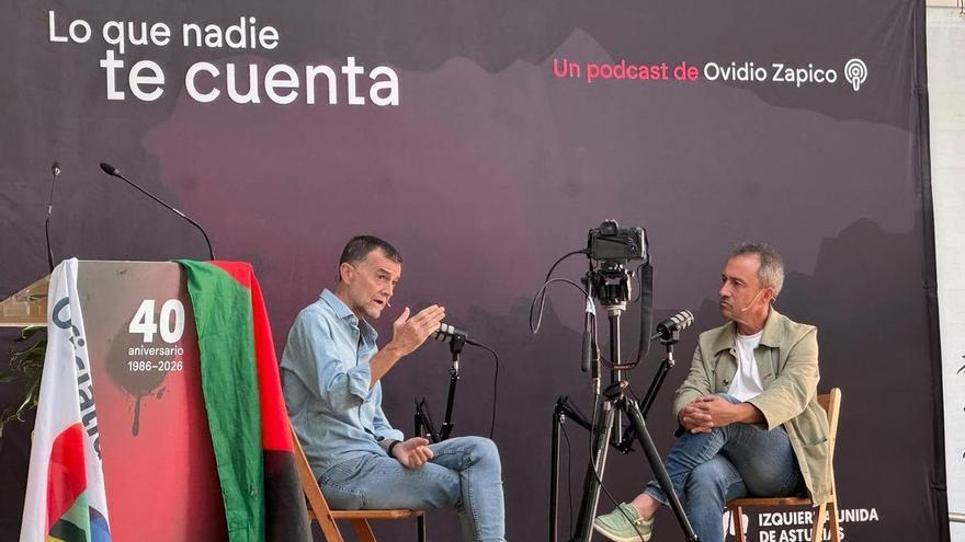 Zapico sitúa a IU como la "fuerza mayoritaria" de la izquierda alternativa al PSOE y pide al Gobierno regional pasar “a la ofensiva” antes de las elecciones