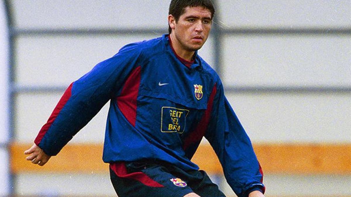 Riquelme no tuvo suerte en su etapa en el Camp Nou