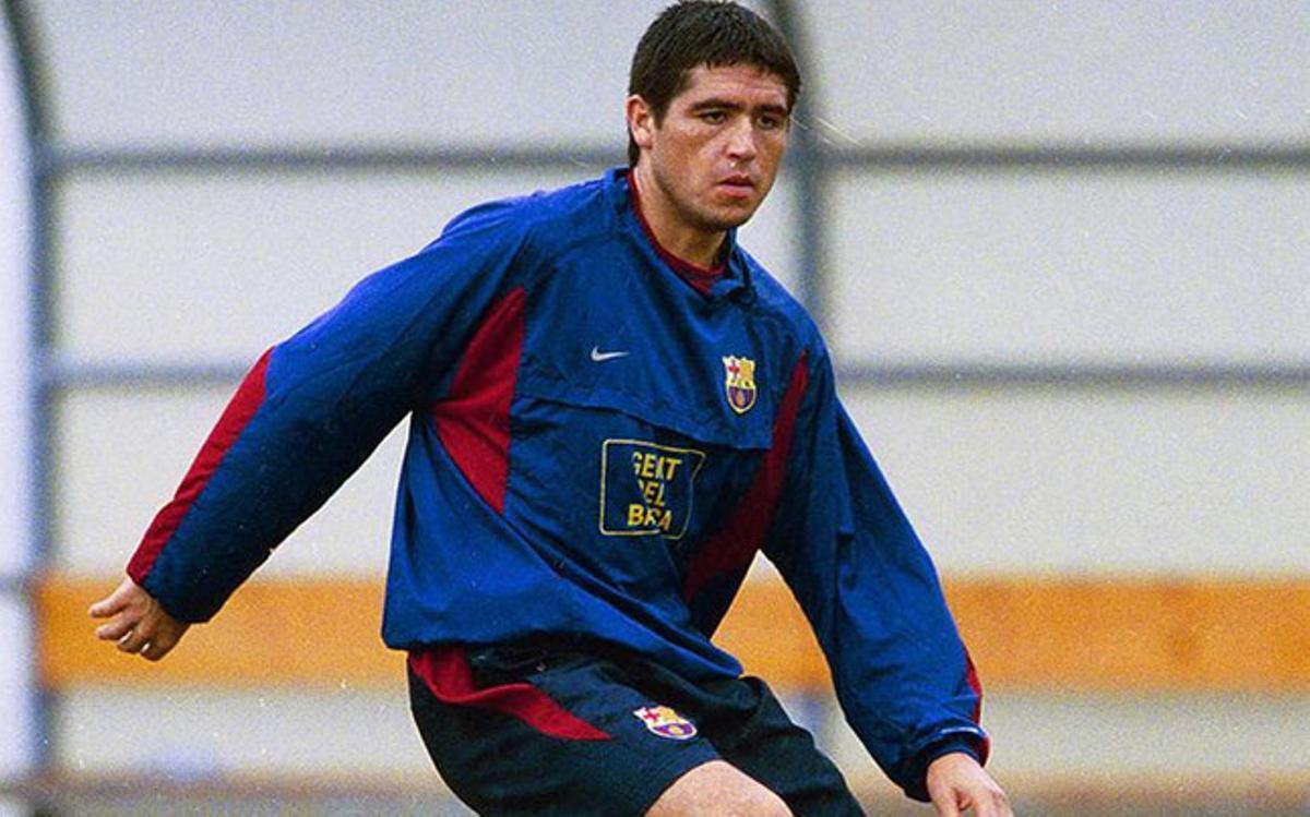 Riquelme no tuvo suerte en su etapa en el Camp Nou