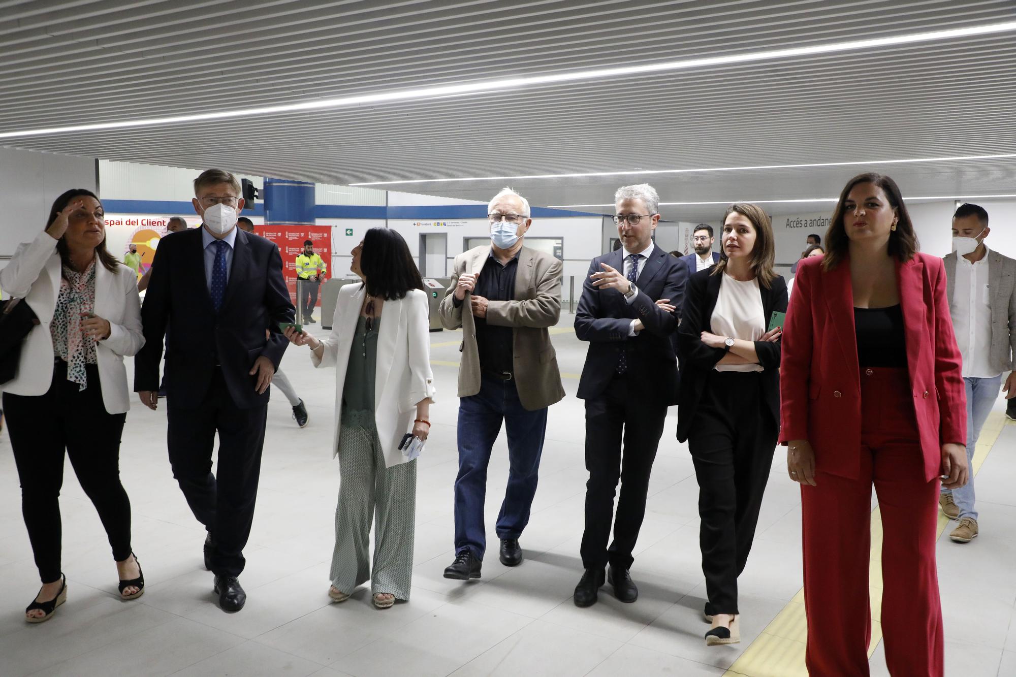 L10, la nueva línea de metro entre el centro y Natzaret, entra en funcionamiento