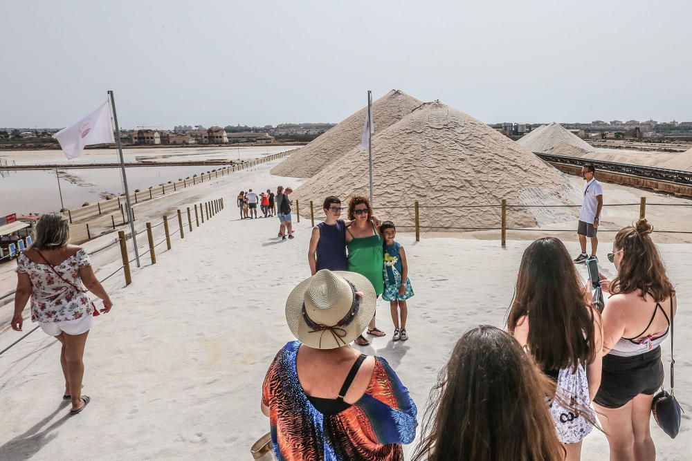 Grupo Salins ha puesto en marcha los itinerarios turísticos al interior de la salinera esta semana