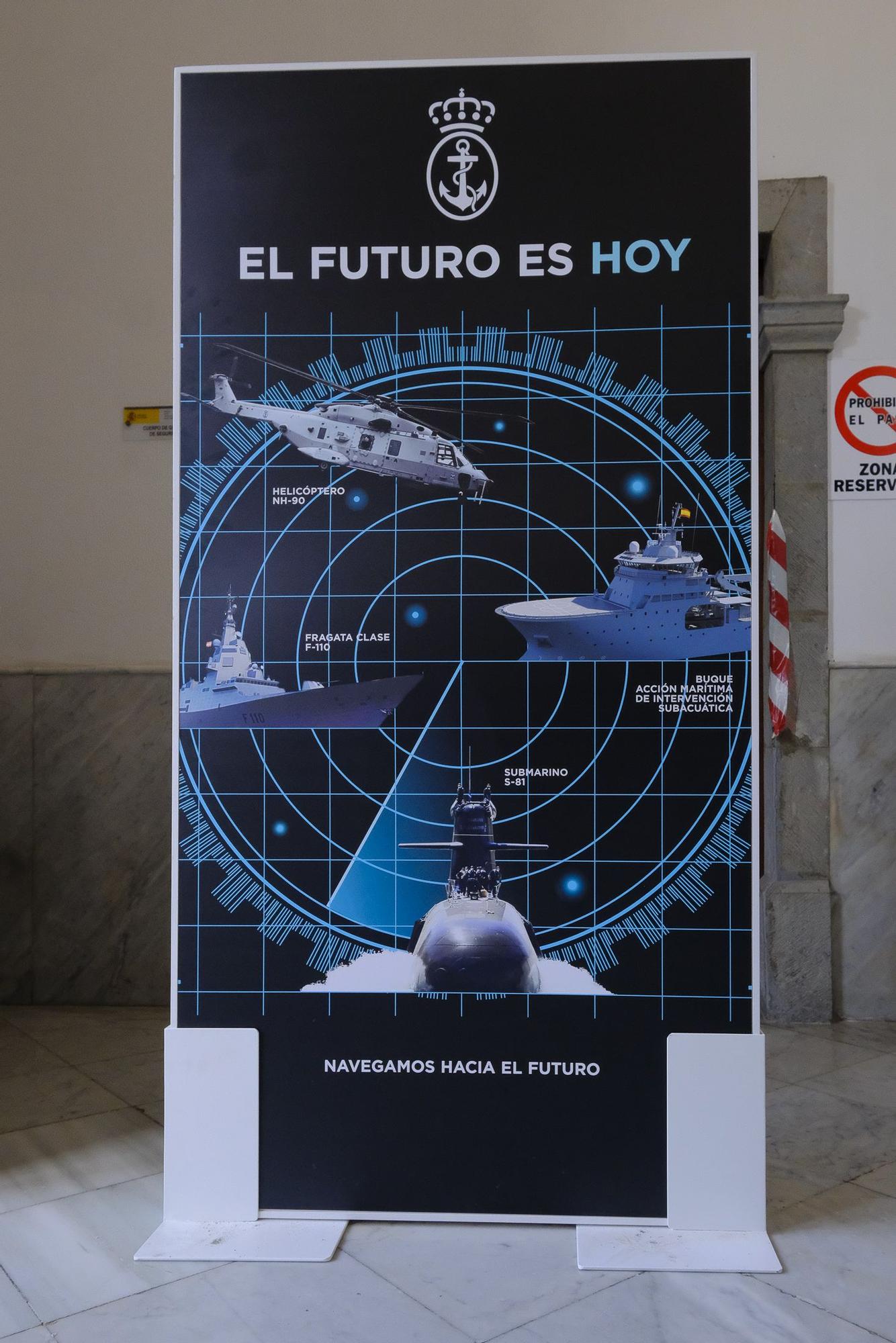 Exposición itinerante 'La Armada hoy'