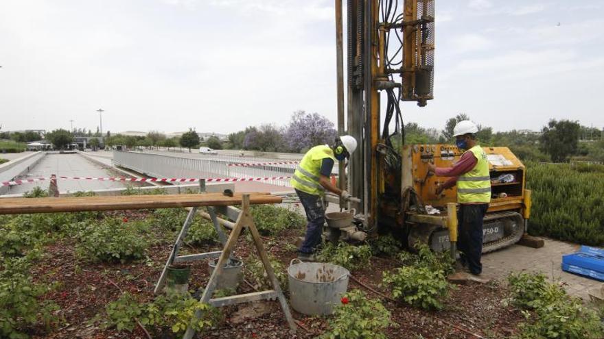 Empiezan los trabajos previos para el tanque de tormentas