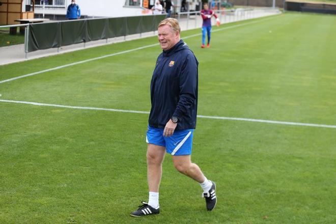 Las mejores imágenes del entrenamiento de hoy del Barça