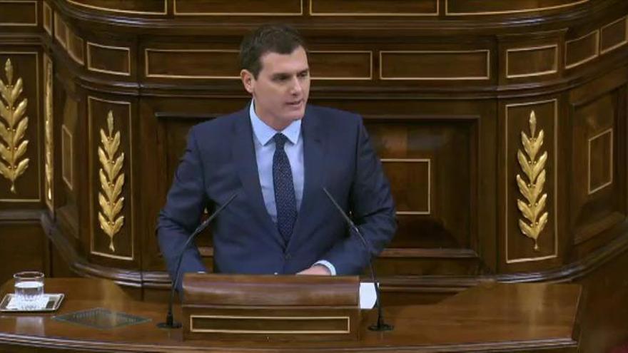 Albert Rivera: “No hemos venido aquí para que todo siga igual”