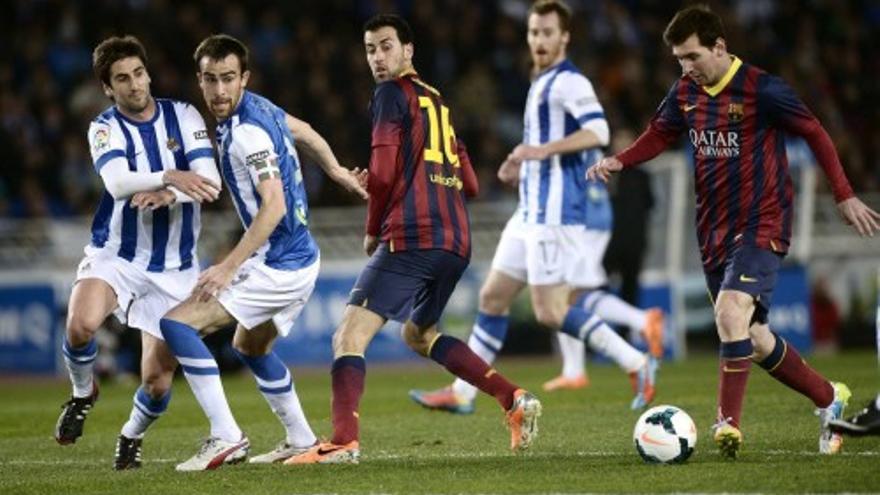 Liga BBVA: Real Sociedad - Barcelona