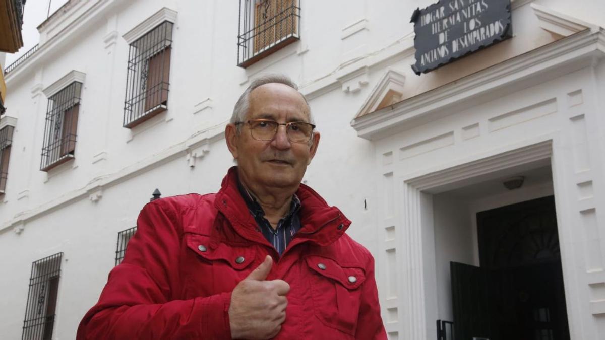 Manuel Prieto fue la primera persona que se vacunó en Córdoba y ya ha recibido las tres dosis.