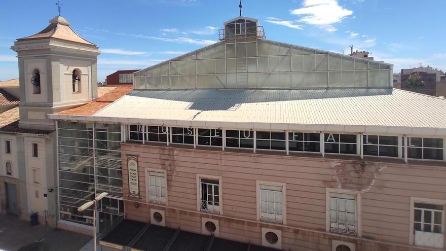 Burriana proyecta rehabilitar el techo de cristal de la Casa de la Cultura