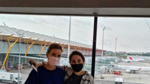 La princesa Latifa de Dubái apareix a l’aeroport de Madrid