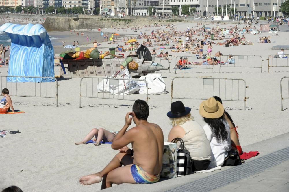 El verano 2016 arranca en A Coruña con buen tiempo