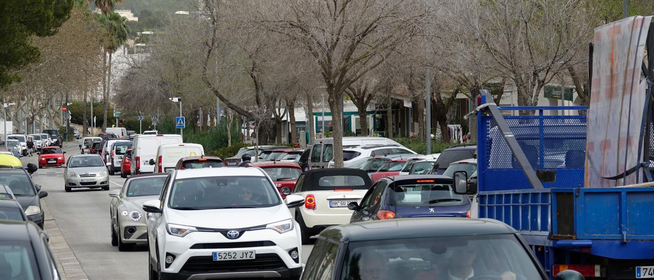 Congestión circulatoria en Peguera.