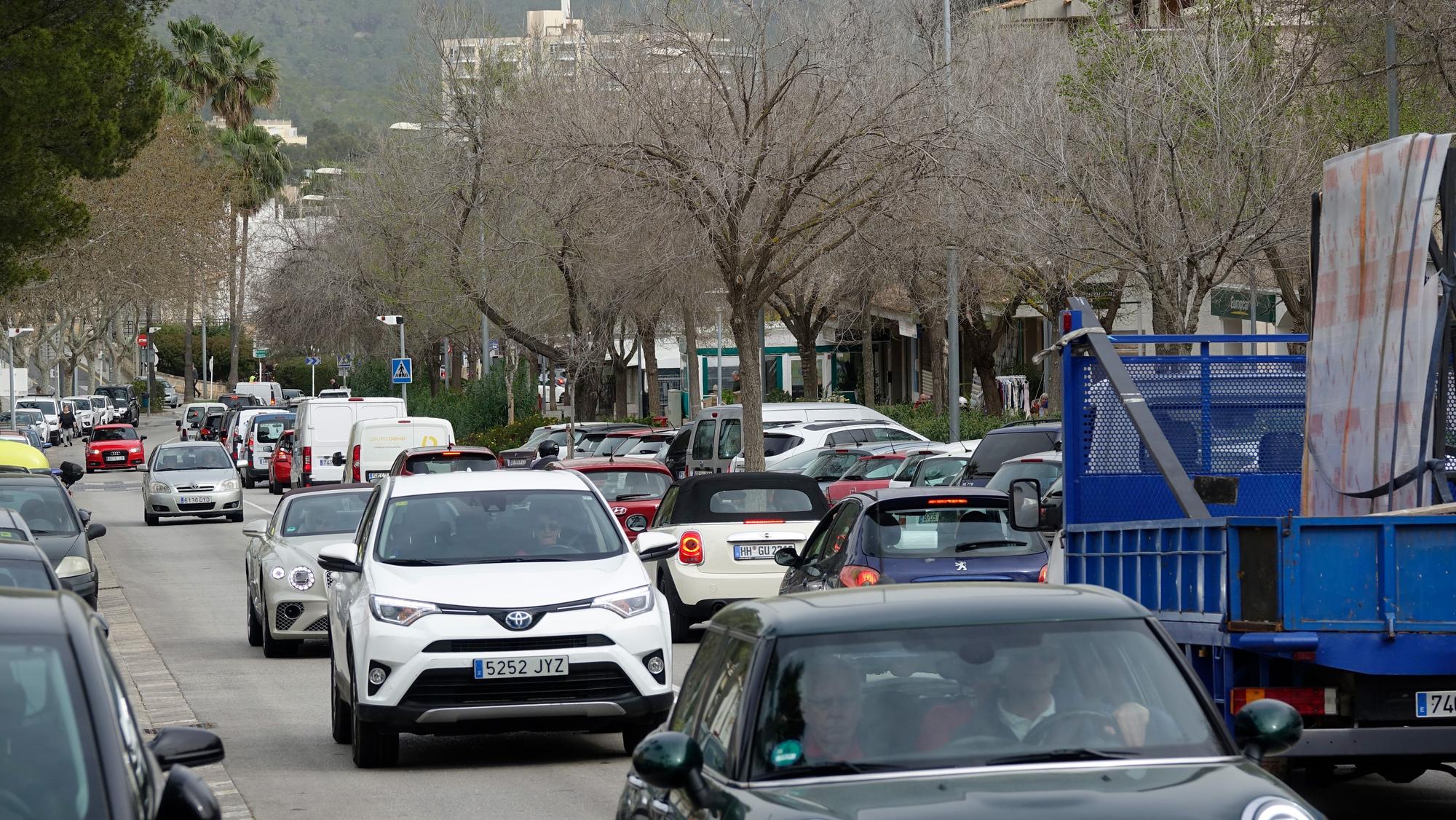 Congestión circulatoria en Peguera.