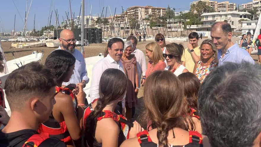 VÍDEO | Pérez Llorca visita la Escola de la Mar de Benicàssim y destaca la apuesta por el ocio educativo este verano