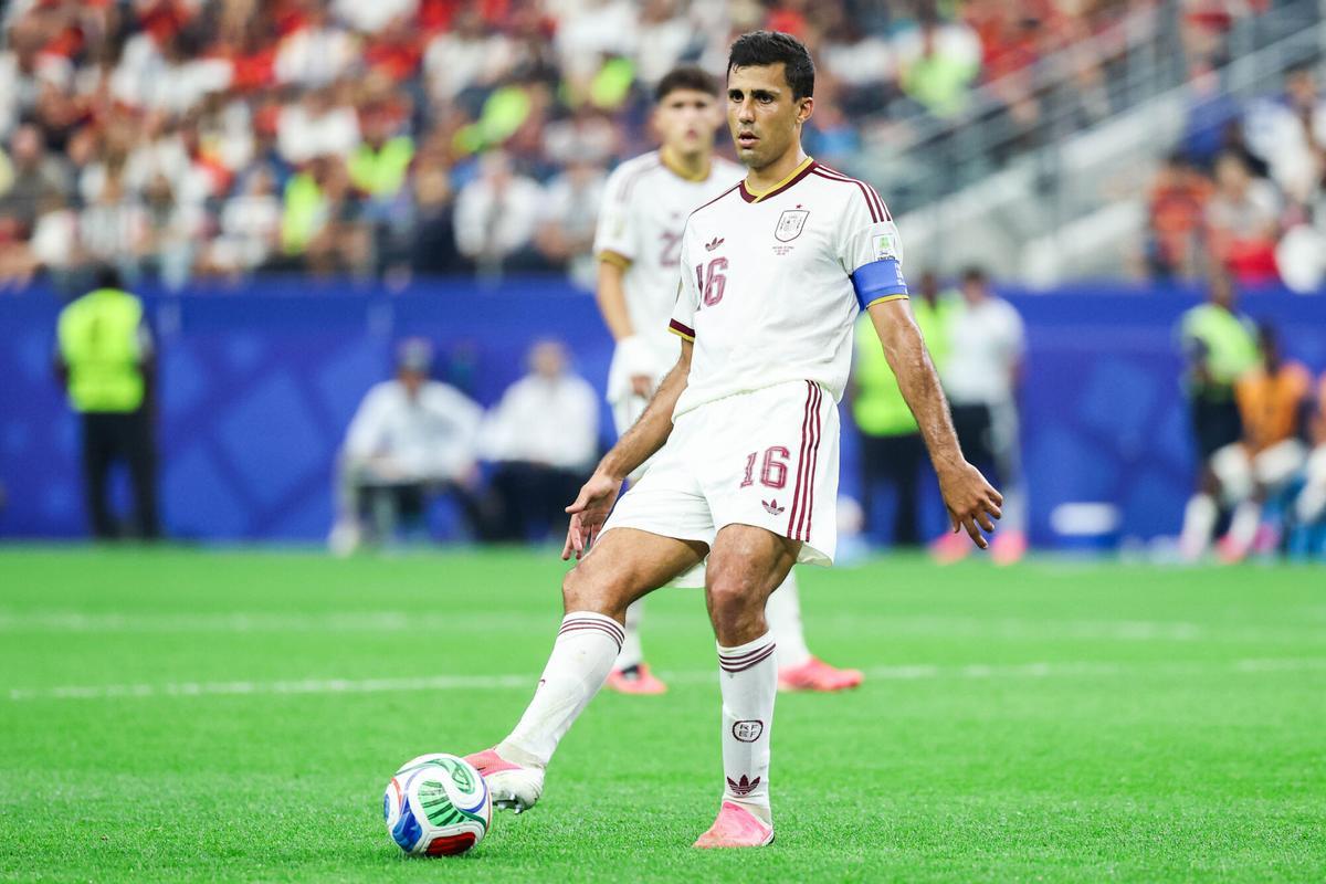 Rodri es el capitán de la selección española