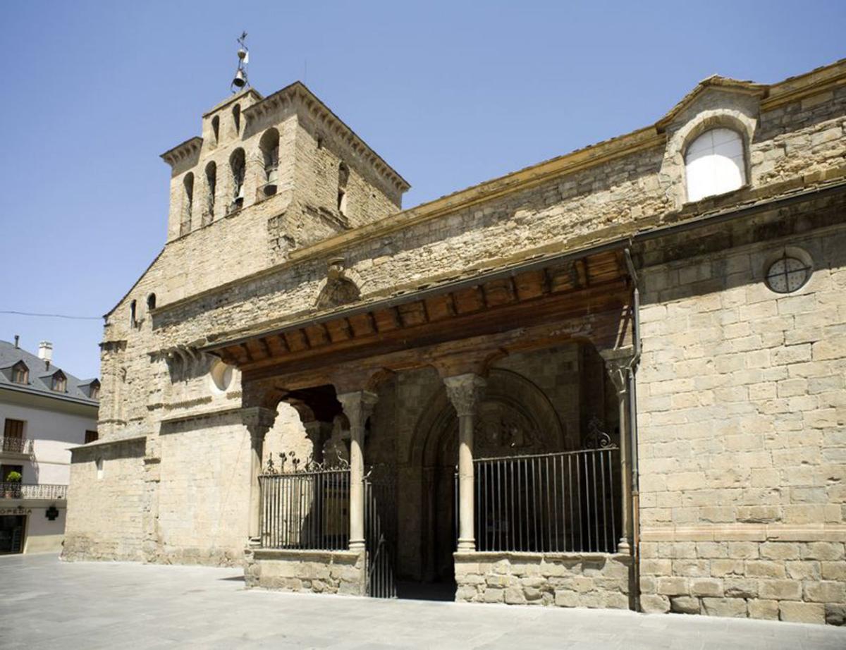 Catedral de Jaca, parada el camino aragonés.