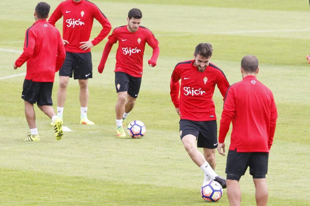 Entrenamiento del Sporting