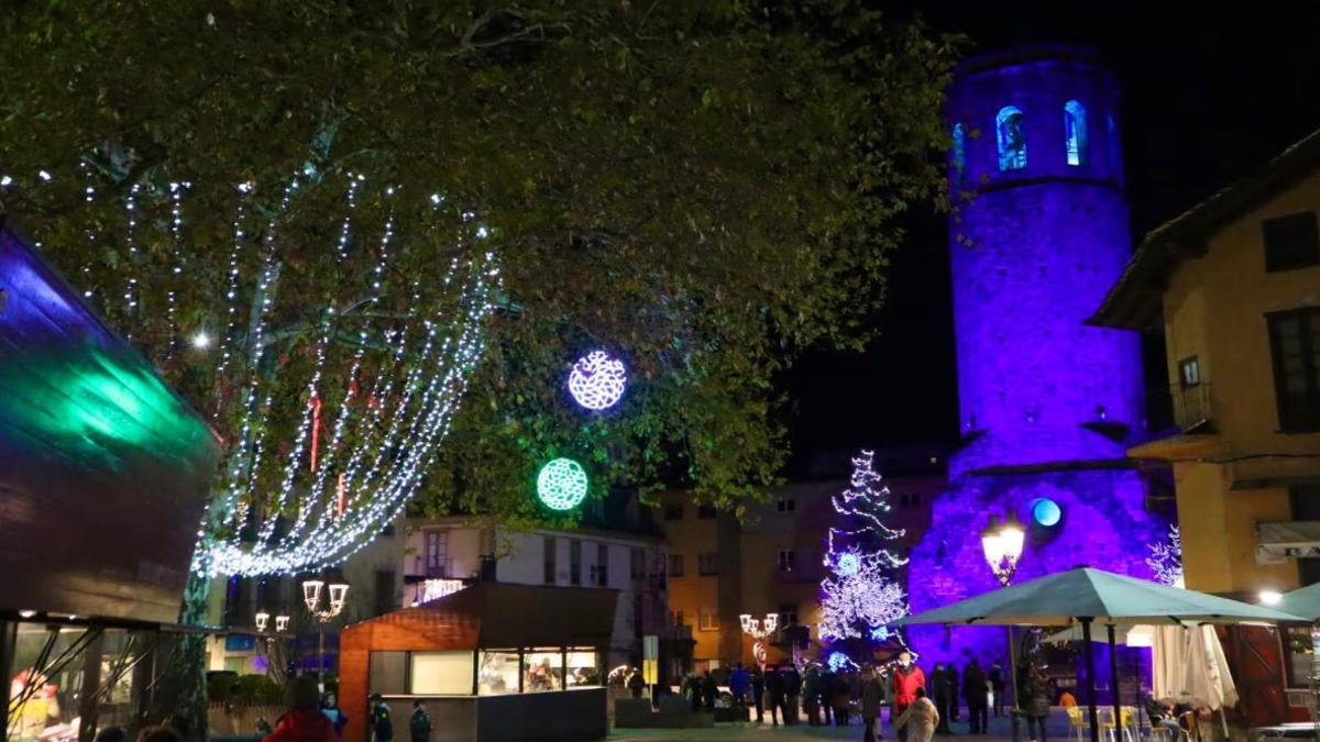 Les llums de Nadal a Puigcerdà