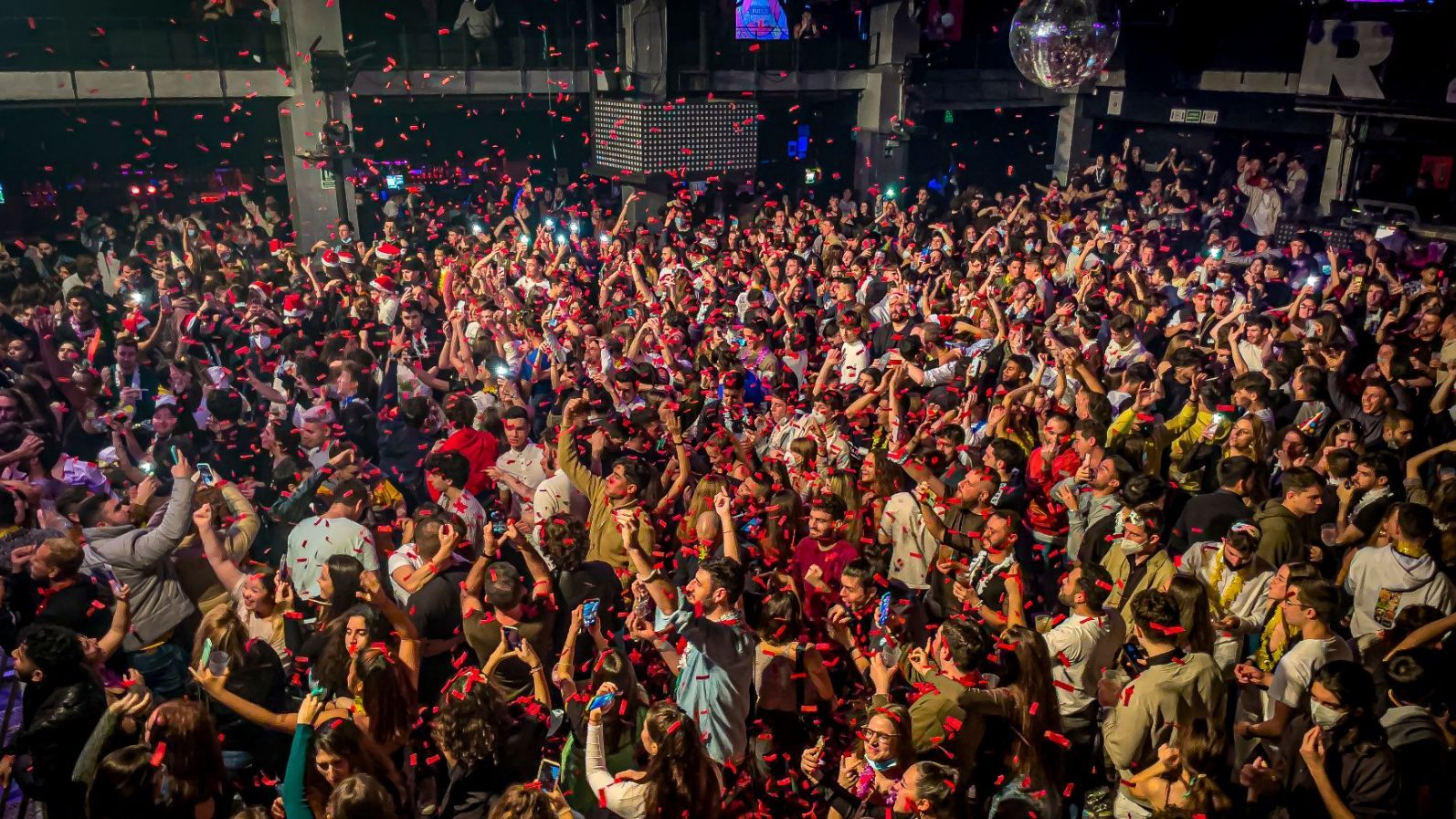 Discoteca del paseo Razzmatazz de Barcelona, la pasada madrugada