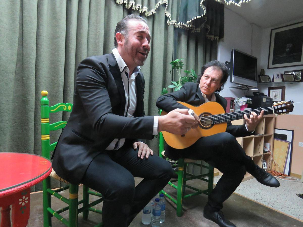 Alfredo Tejada en Amigos del Cante.