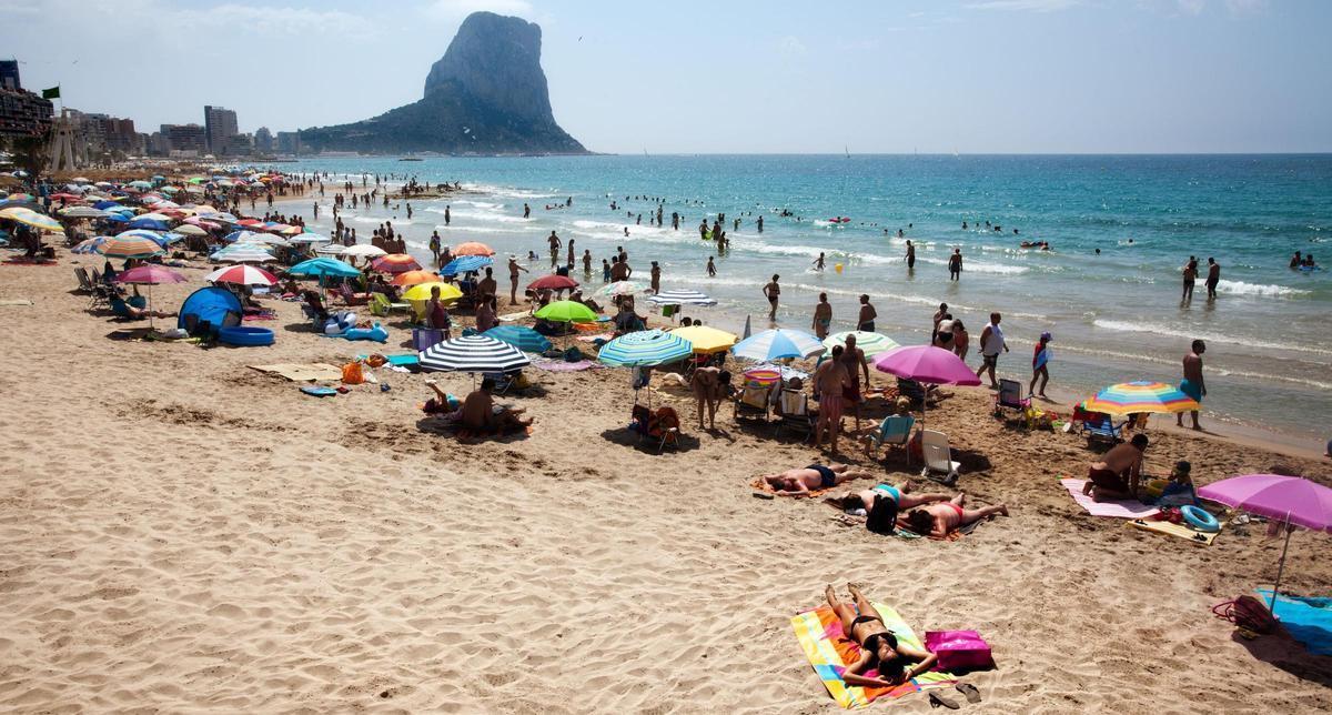 La playa del Arenal-Bol de Calp
