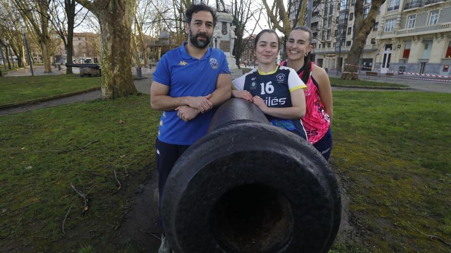 La permanencia, a cañonazos: así ven lo que queda de temporada los capitanes de tres de los principales equipos de Avilés