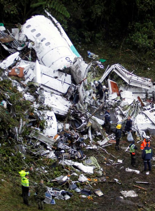 Accident d'avió a Colombia