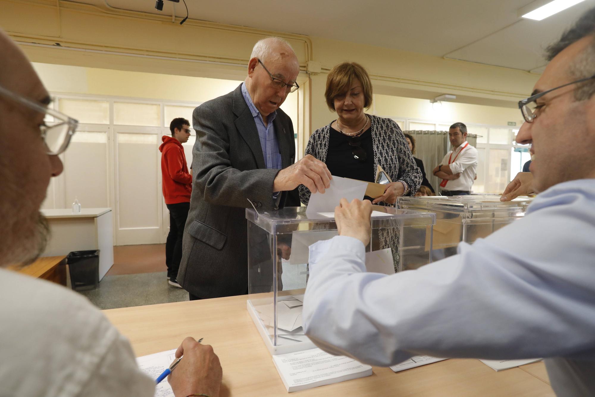 Las mejores imágenes de la jornada electoral del 28M en Asturias