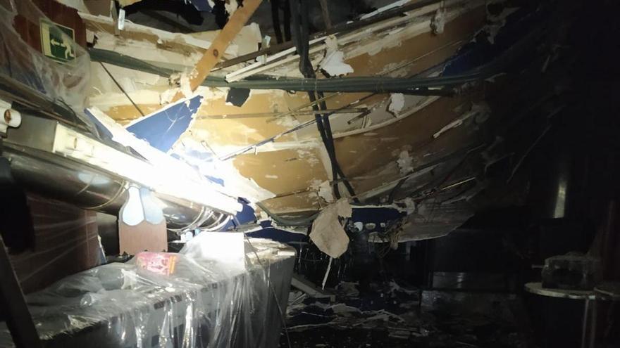 Se derrumba el techo de la Sala 976 una hora antes de la reapertura de la discoteca