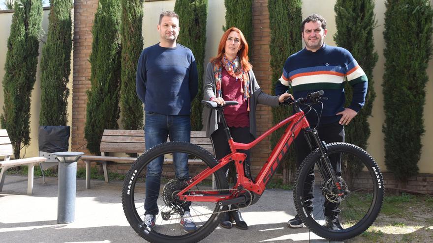 El circuit BTT de competició permanent es presenta a la Jonquera