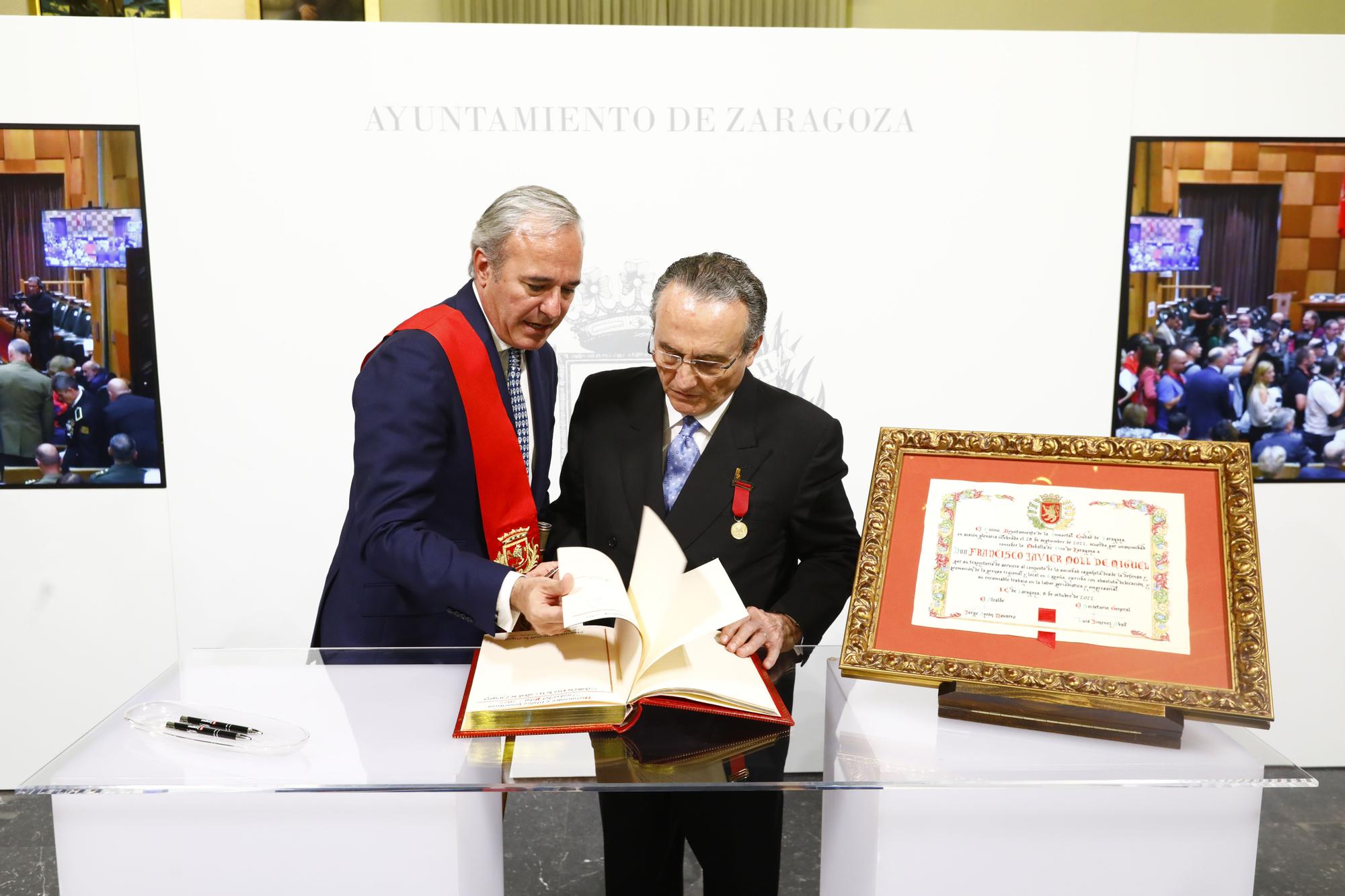 FOTOGALERÍA | Acto de entrega de medallas y distinciones de Zaragoza