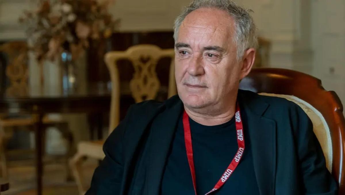 Ferran Adrià y el problema de no pesar los ingredientes.